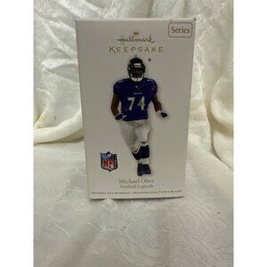 Hallmark Keepsake Michael Oher Football Legends‎ Ornament 2012